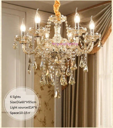 Lustre en cristal lumineux pour décoration moderne et élégante — LZ4X9P