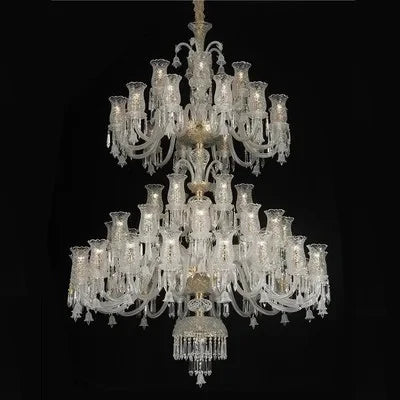 Lustre en cristal européen pour décoration moderne et élégante — LZ4X9Q