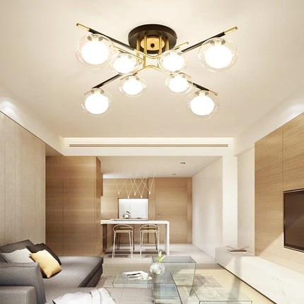 Plafonnier suspension nordique simple pour décoration intérieure — LZ4X9T
