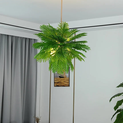 Lustre moderne à feuilles pour éclairage intérieur design — LZ4P9XJ