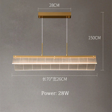 Suspension intérieure moderne en cuivre pour éclairage — LZ4X9T