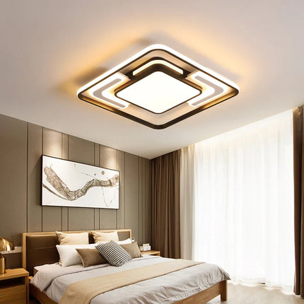 Plafonnier géométrique contemporain pour éclairage intérieur — LZ4X9M