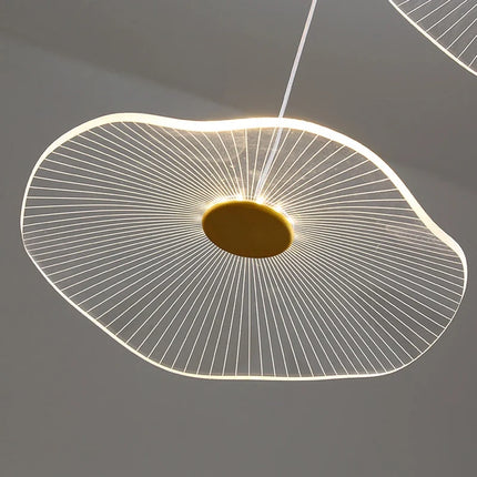 Lustre suspension nordique en acrylique pour espaces élégants — LZ4X9P2