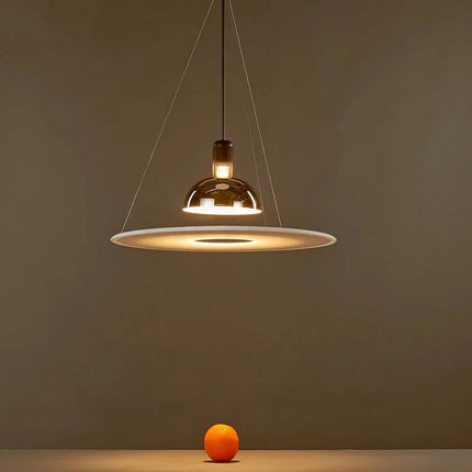 Lustre rond moderne design italien style soucoupe volante — LZ4X9T2