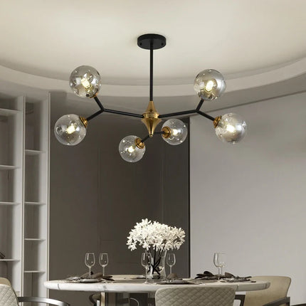Lustre nordique de luxe au design épuré pour intérieur — LZ4QJ7