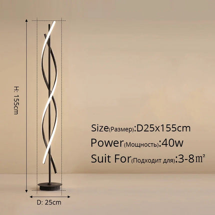 lampadaire design pour éclairage intérieur moderne et élégant