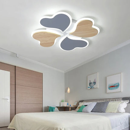 Plafonnier LED forme trèfle à quatre feuilles pour éclairage intérieur — LZ4Q9T