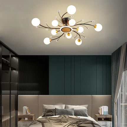 Lustre en cristal pour ambiance minimaliste et élégante — LZ4T9Q2