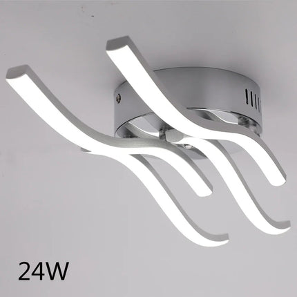 Plafonnier LED design en aluminium pour décoration moderne — LZ4X9T