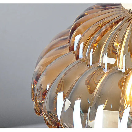 Suspension en verre et cuivre pour bar, restaurant et loft — LZ4X9T2