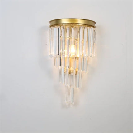Applique murale nordique en cristal pour décoration intérieure moderne — LZ4X9T