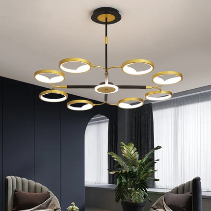 Plafonnier LED au design moderne pour intérieur élégant — LZ4M9X2