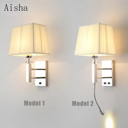 Applique murale LED en acier inoxydable pour décoration intérieure moderne — LZ4X9T