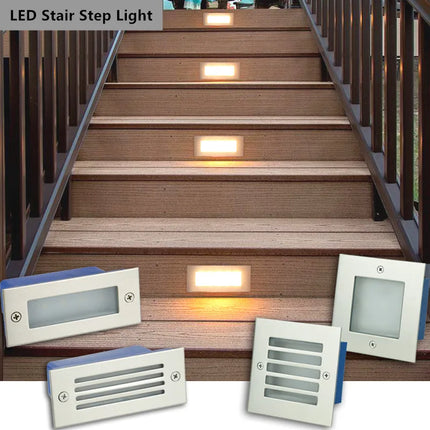 Spot LED encastré étanche IP65 3W-5W pour escalier et jardin 85-265V — LZ4X9T