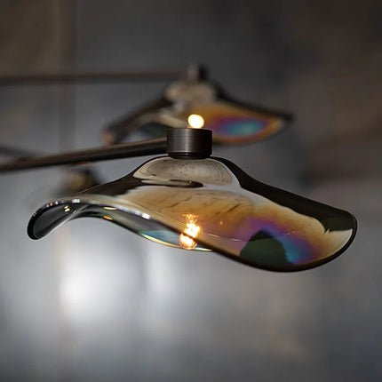 Lustre LED fait main à fleurs pour intérieur créatif — LZ4X9P2Q