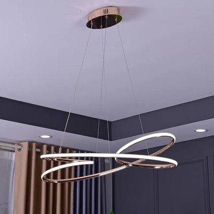 Suspension design en aluminium pour intérieur moderne et élégant — LZ4X9M