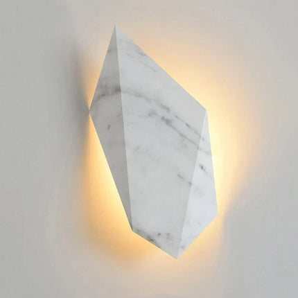 Applique murale LED style nordique imitation pierre et bois pour hôtel — LZ4Q7M2