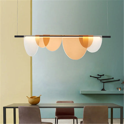 Lustre suspendu en acrylique lumineux pour bar et café — LZ4P9XQ