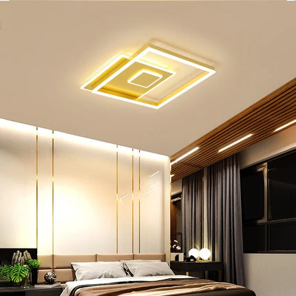 Plafonnier LED ultra fin pour décoration intérieure élégante — LZ7XQ2