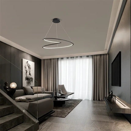 Suspension design moderne minimaliste pour ambiance créative — LZ4X9P