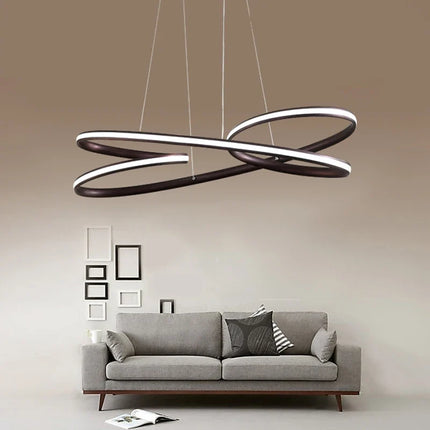 Suspension circulaire LED nordique à intensité variable — LZ4X9P2