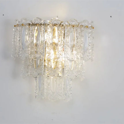 Lustre rond en verre pour intérieur moderne — LZ4X9T