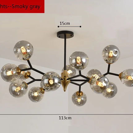Lustre nordique de luxe au design épuré pour intérieur — LZ4QJ7