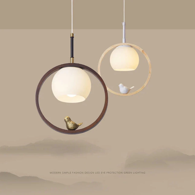 Suspension LED en forme d'oiseau pour décoration intérieure traditionnelle — LZ4X9M