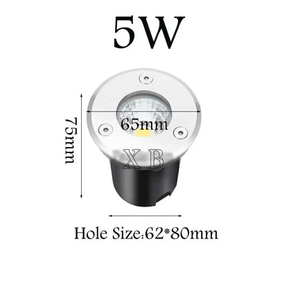 Pack de 6 spots LED étanches pour éclairage extérieur jardin et allée — LZ4X9M