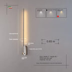 Argent 60cm / Lumière neutre