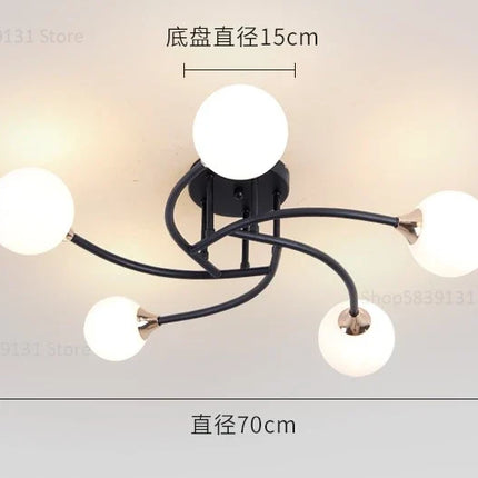 Plafonnier moderne simple style nordique créatif — LZ4M7Q2N