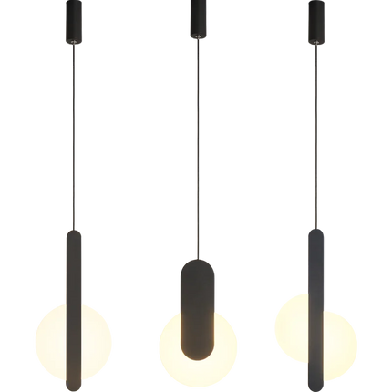 suspension moderne à led pour décoration intérieure élégante