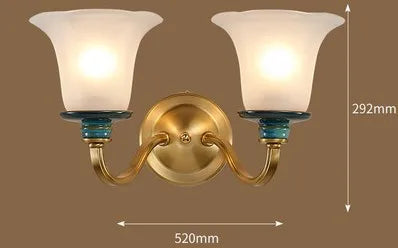 Lustre suspension en céramique et cuivre au design moderne épuré — LZ4X9J