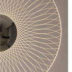 B / Diamètre 38cm 3w suspension / Blanc chaud