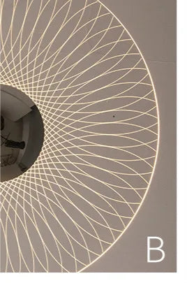 Lustre LED moderne en acrylique pour intérieur — LZ4X9T