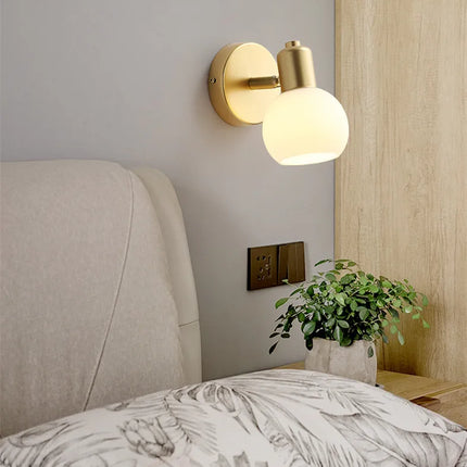 Applique murale LED triple tête avec lumière chaude, froide et blanche — LZ4X9P