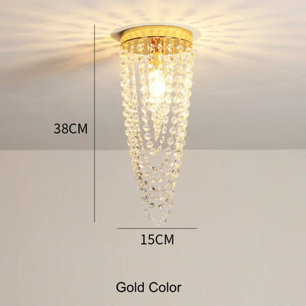 Plafonnier LED de luxe à montage en surface style européen — LZ4X9QJ