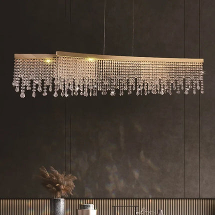 Lustre en cristal au design postmoderne pour décoration intérieure élégante — LZ4X9T2