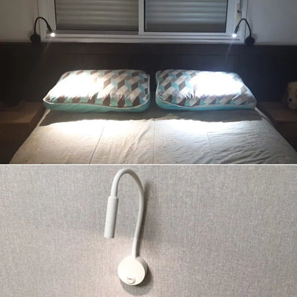 Applique murale LED 3W pour lecture et veilleuse avec prise UE/US — LZ4X9VJ