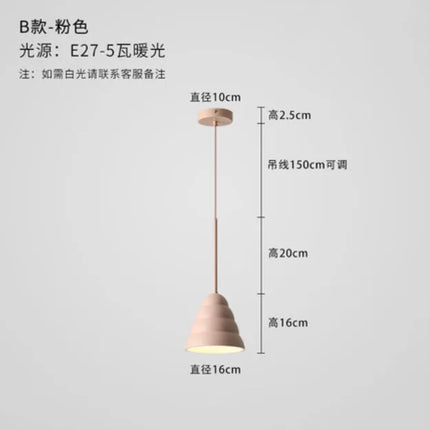 suspension décorative nordique pour éclairage créatif intérieur