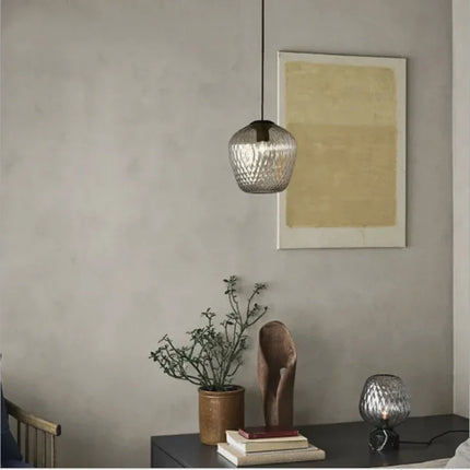 Suspension rétro nordique en verre pour intérieur — LZ4X9Q2M