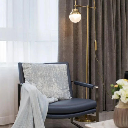 Lampadaire en verre au design nordique pour intérieur moderne — LZ4X9P2