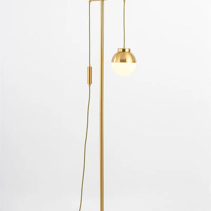 Lampadaire en verre au design nordique pour intérieur moderne — LZ4X9P2