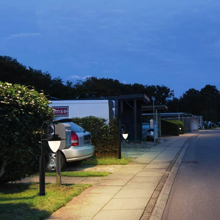 Lampadaire de jardin moderne en aluminium pour pelouse extérieure — LZ7D9Q
