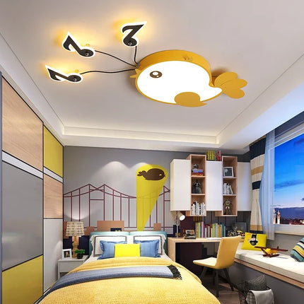 Plafonnier LED contemporain pour intérieur ambiance chaleureuse — LZ4X9T2