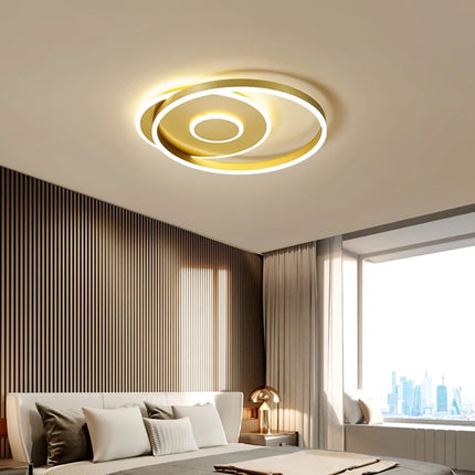 Plafonnier LED ultra fin pour décoration intérieure élégante — LZ7XQ2