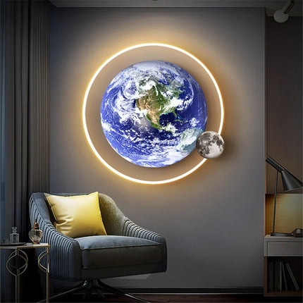 Applique murale LED télécommandée pour intérieur moderne — LZ4X9P2