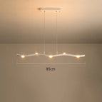 5 lumières 85cm / Lumière blanche et froide