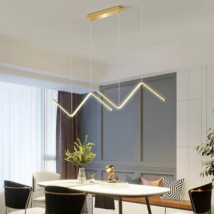 Lustre LED style nordique pour intérieur design moderne — LZ4Q7X9