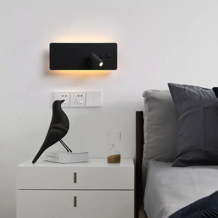 Lustre LED minimaliste avec interrupteur et spot décoratif — LZ4XJ9